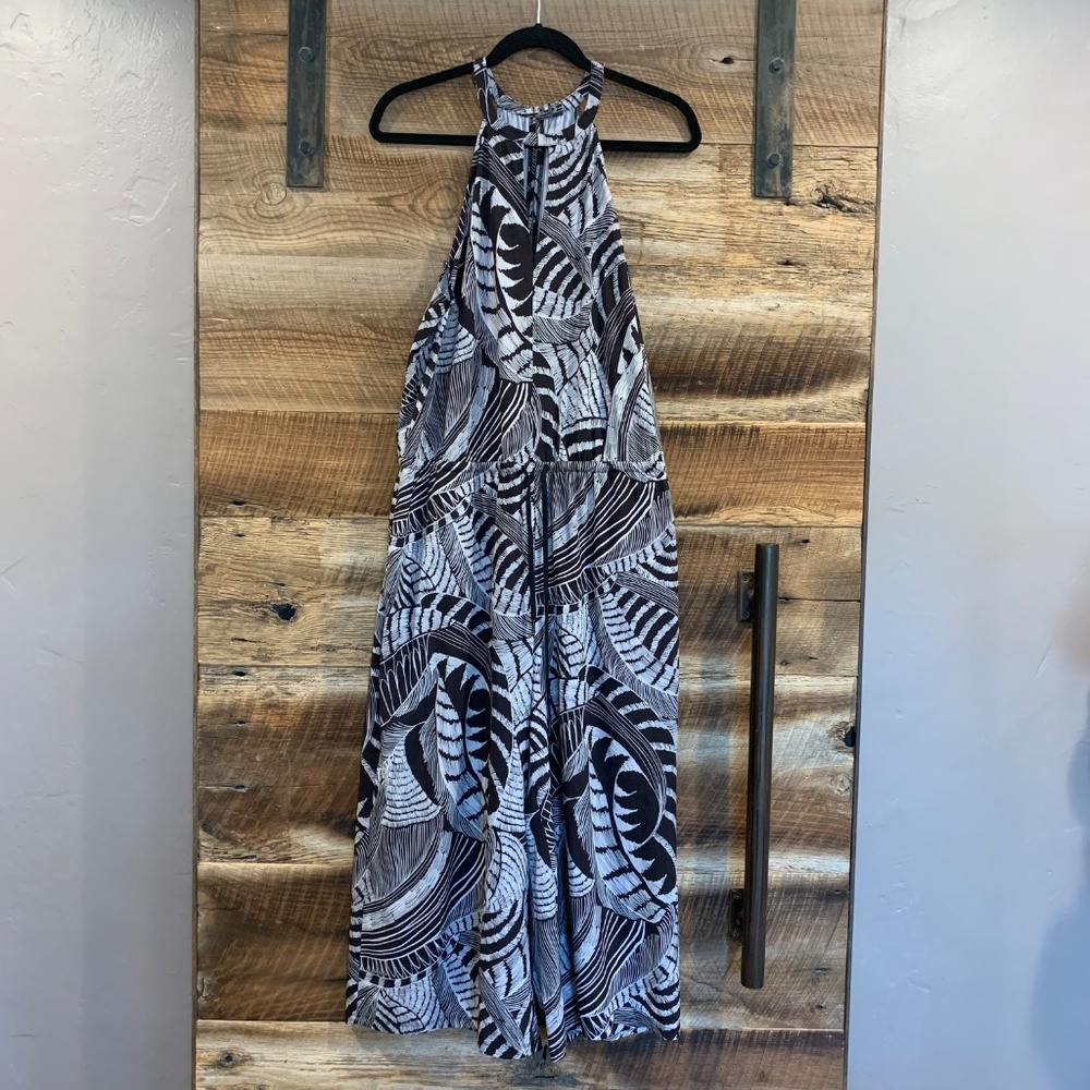 EUC – Athleta – SOL Printed Wide Leg Romper – Zuma Print – 12 - Picture 5 of 10